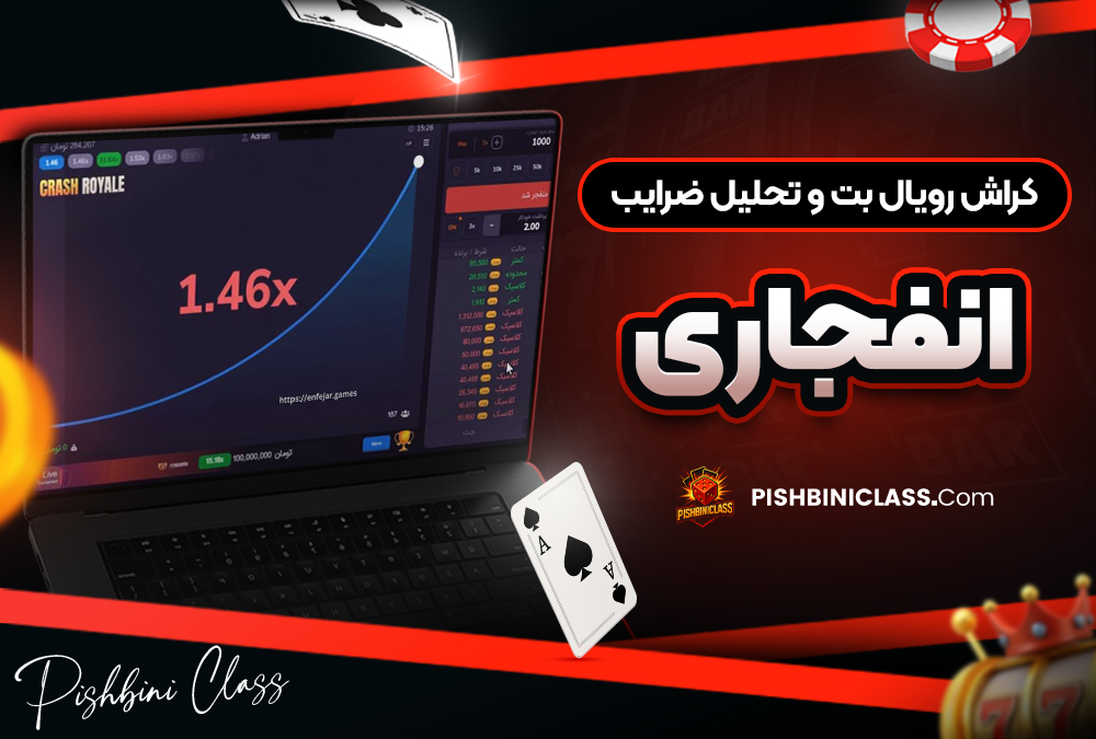 کراش رویال بت و تحلیل ضرایب انفجاری